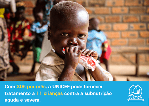 Torne-se AMIGO DA UNICEF